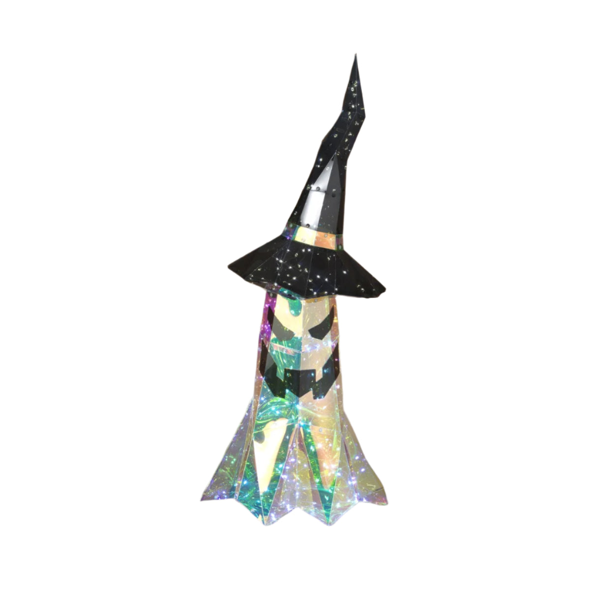 33" LED IRIDESCENT GHOST WITCH