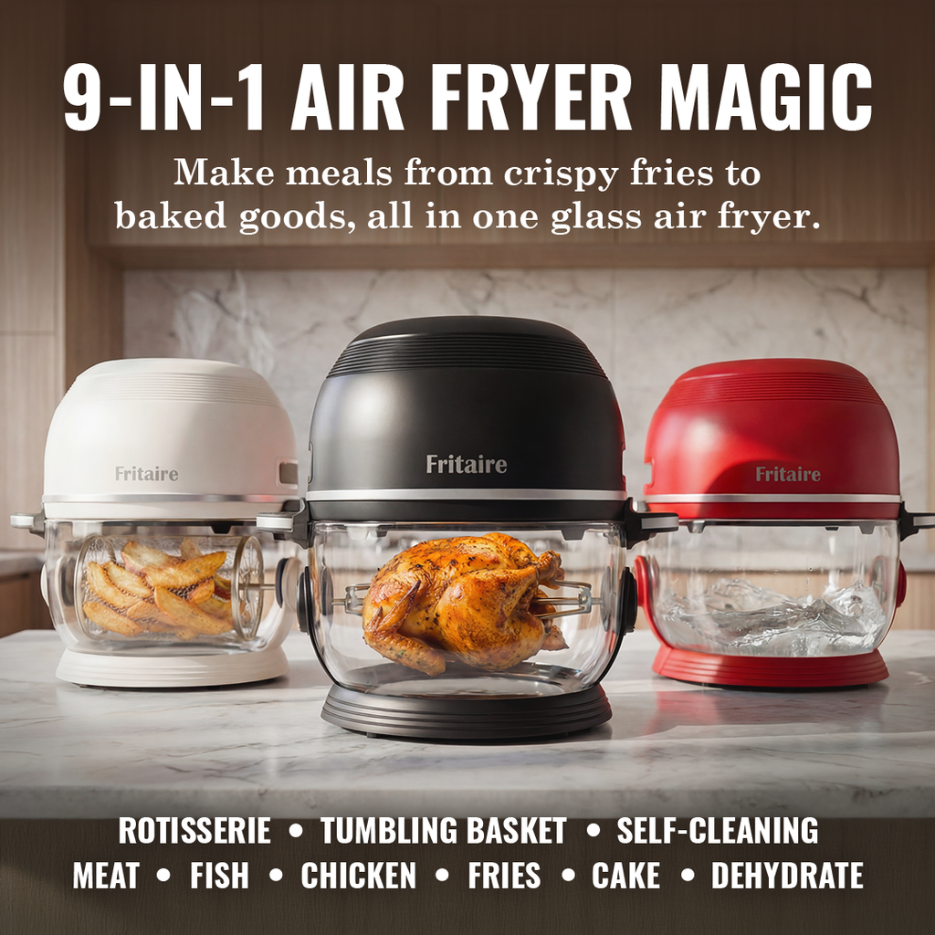 Fritaire Self-Cleaning Air Fryer - Sage Green