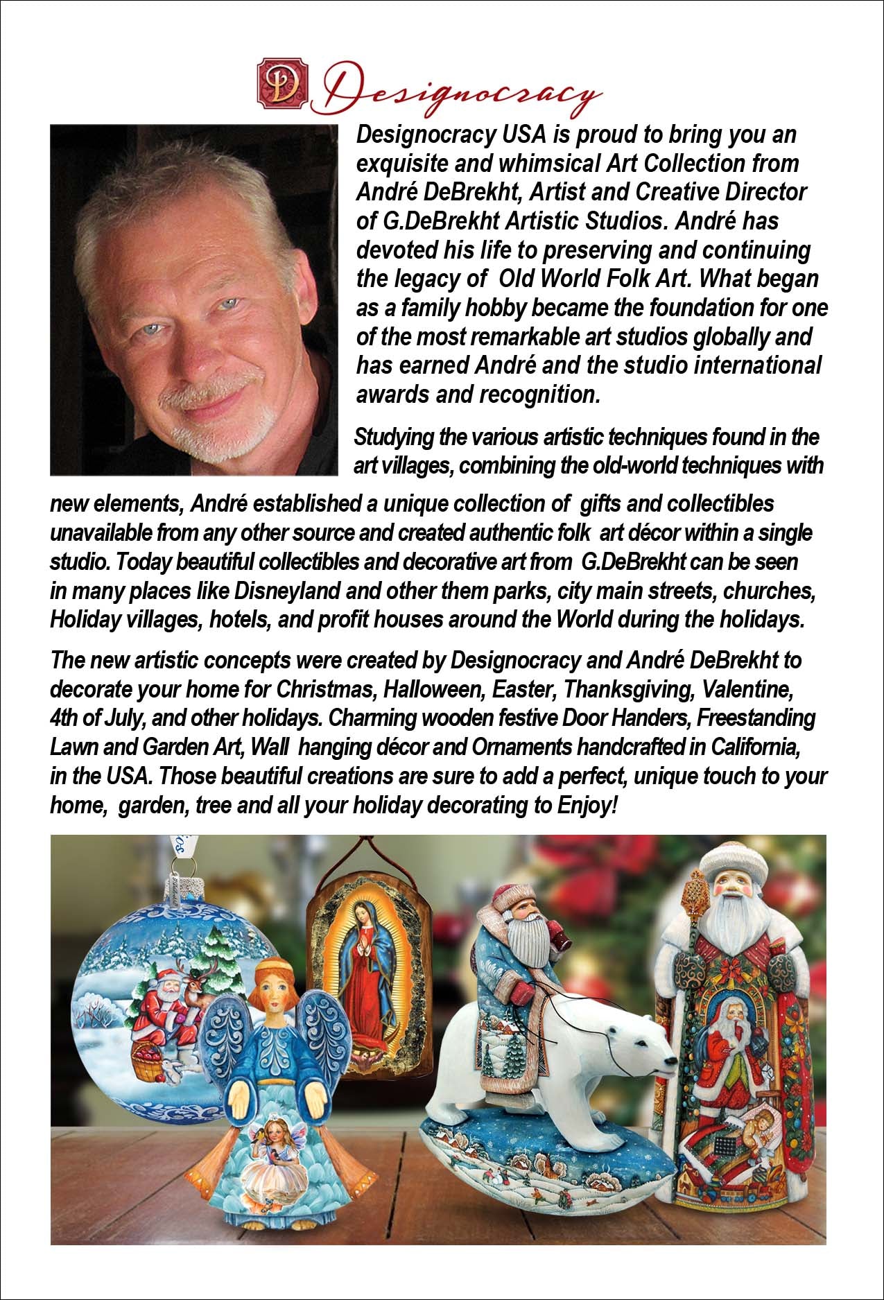 Colorful Fish Rustic Wooden Wall Decor by G. DeBrekht - Coastal Sea-Life Decor - G98537S3