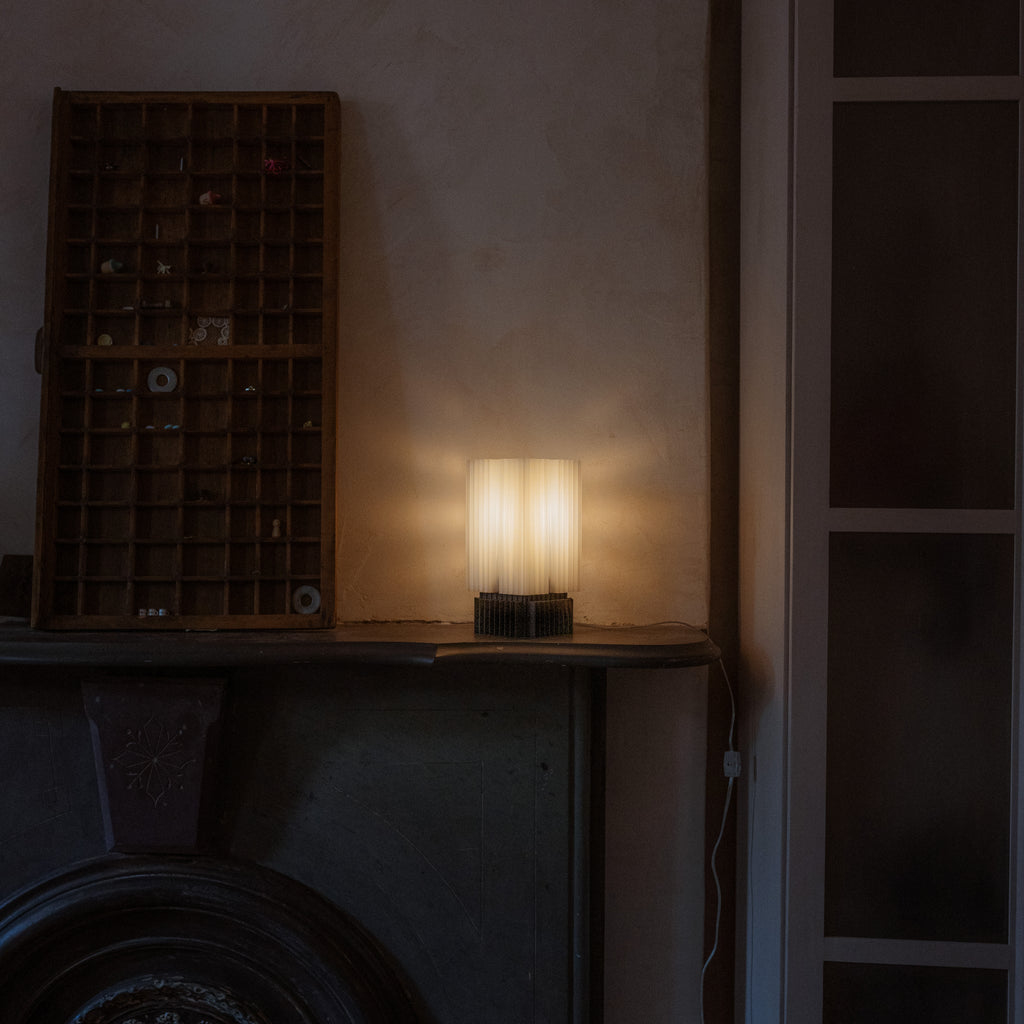 Brut Lamp – Brutalist Architectural Table Lamp