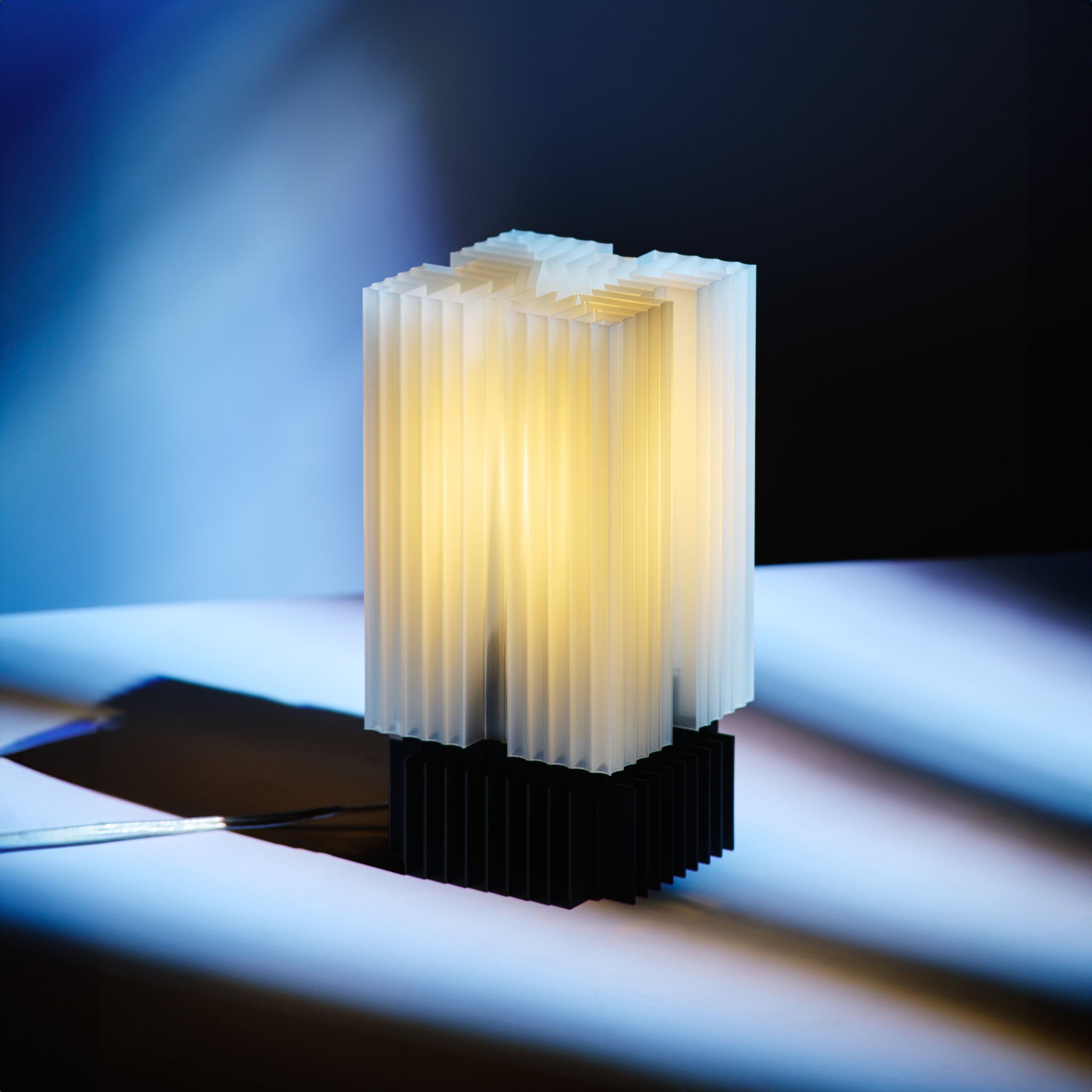 Brut Lamp – Brutalist Architectural Table Lamp