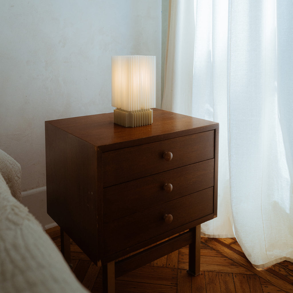 Brut Lamp – Brutalist Architectural Table Lamp