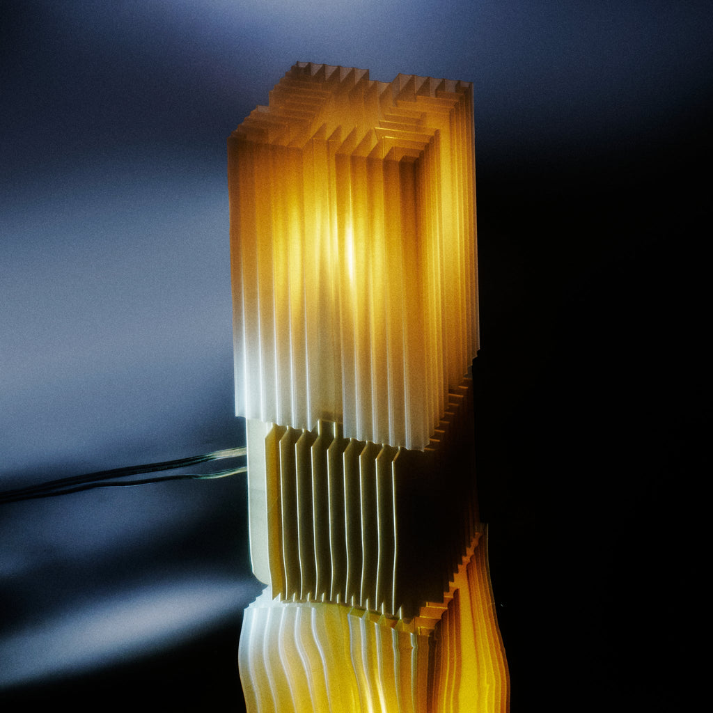 Brut Lamp – Brutalist Architectural Table Lamp