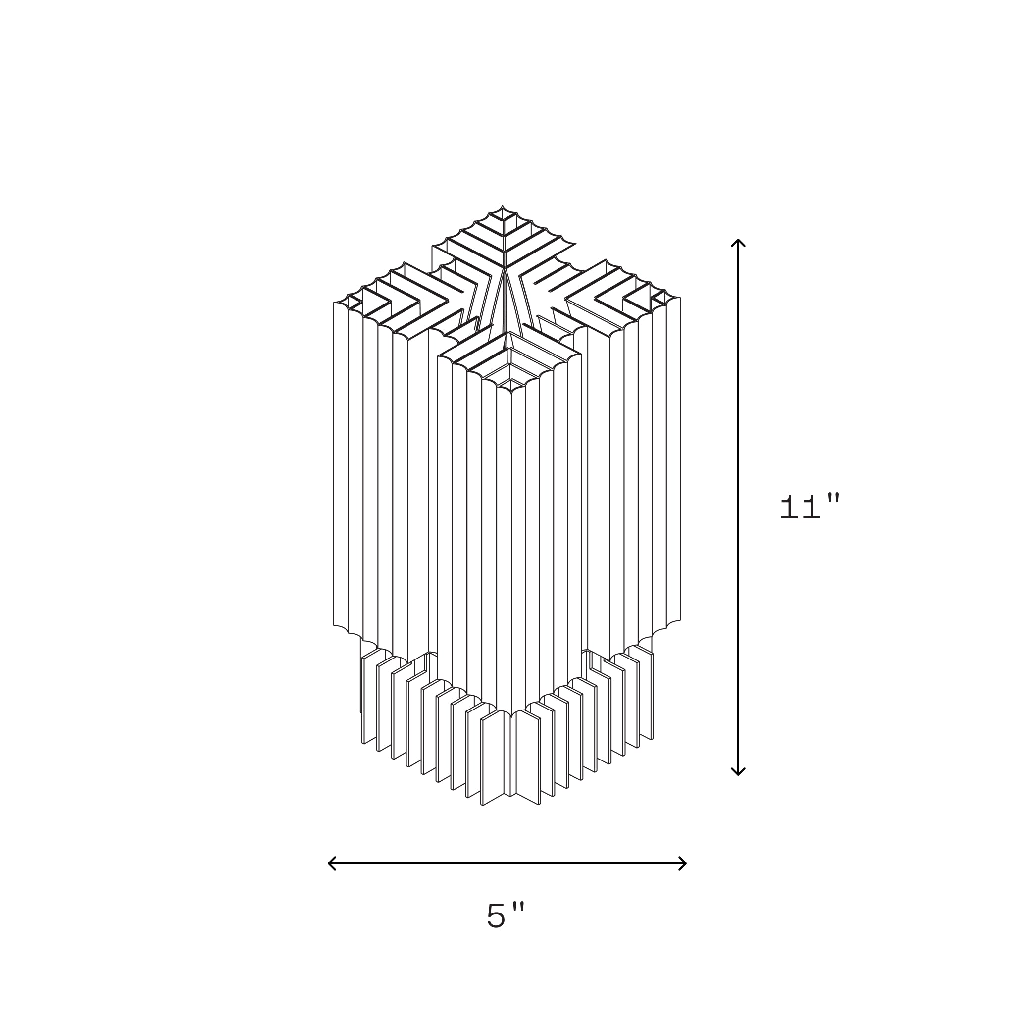 Brut Lamp – Brutalist Architectural Table Lamp