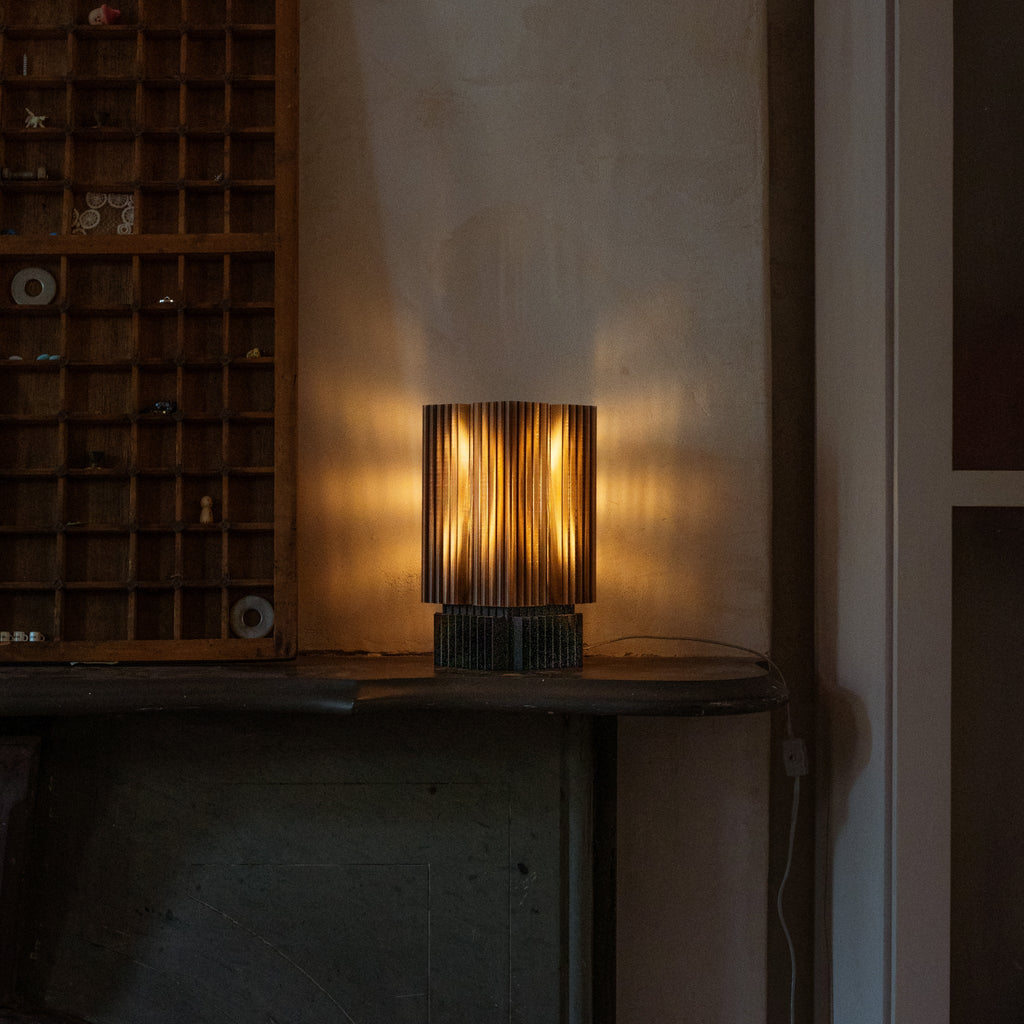 Brut Lamp – Brutalist Architectural Table Lamp