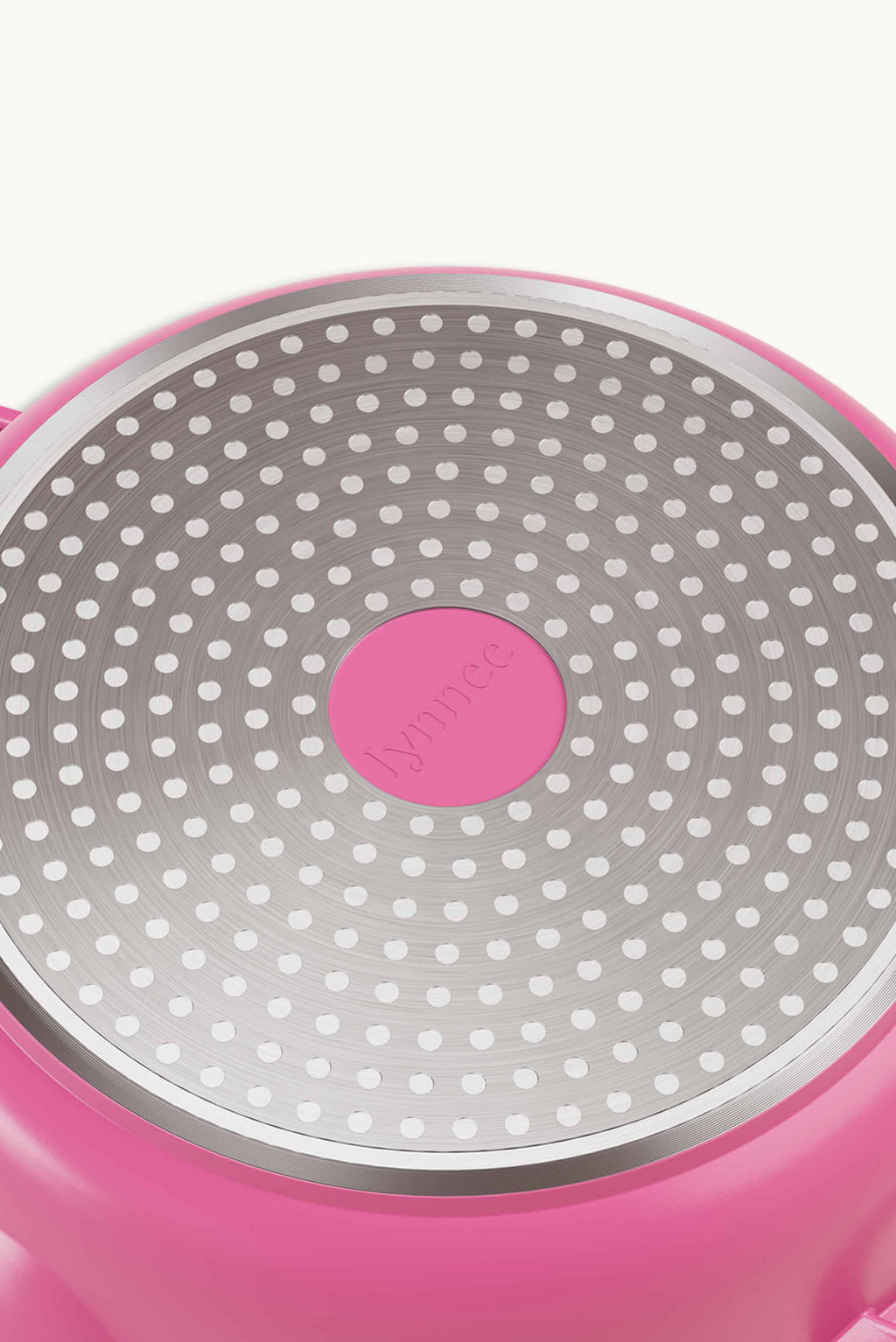 Lynnee 11" Ceramic Non-Stick Fry Pan — Hot Pink, PFAS-Free with Free Spatula