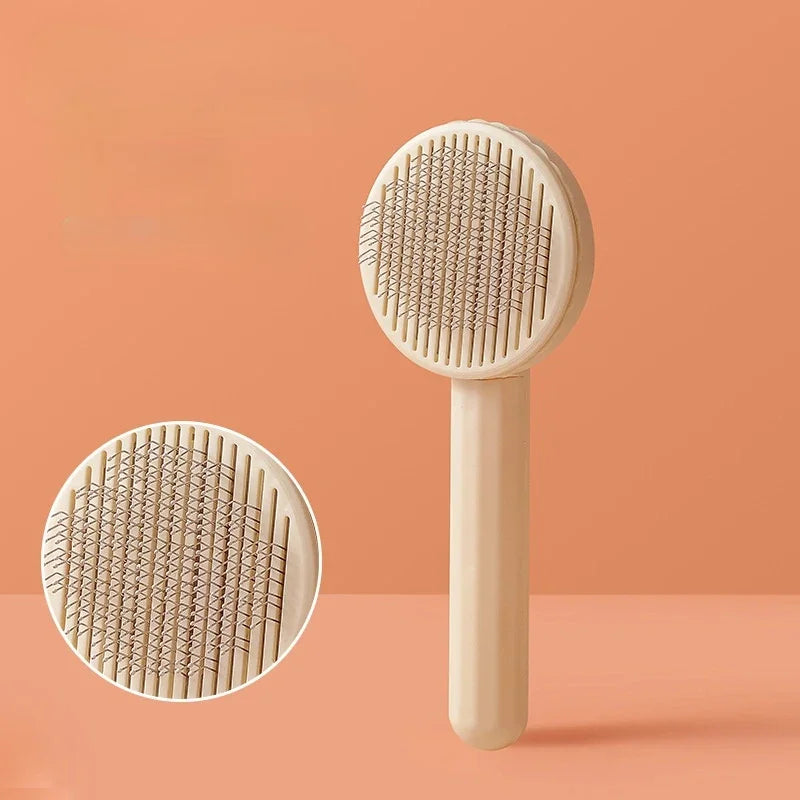 Pet Grooming Dematting Brush — Cat & Dog Hair Removal Comb