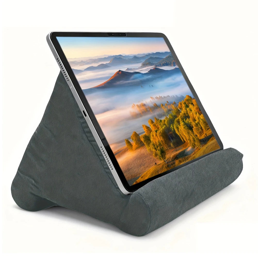 Multi-Angle Laptop & Tablet Pillow Stand – Soft Sponge Lap Desk