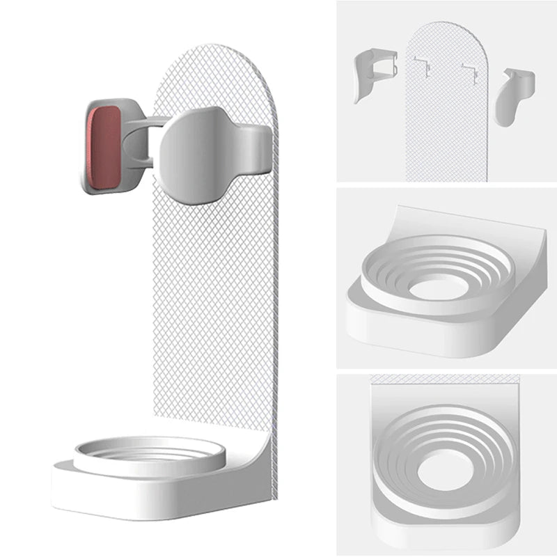 Adjustable Wall-Mount Toothbrush Holder — Fits 99% of Electric Toothbrushes