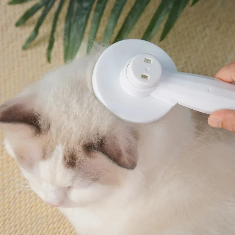 Pet Grooming Dematting Brush — Cat & Dog Hair Removal Comb