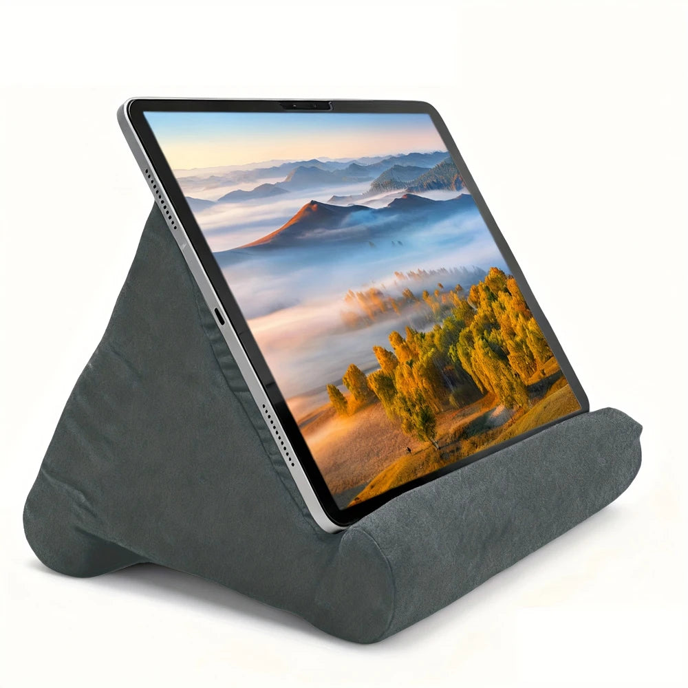 Multi-Angle Laptop & Tablet Pillow Stand – Soft Sponge Lap Desk
