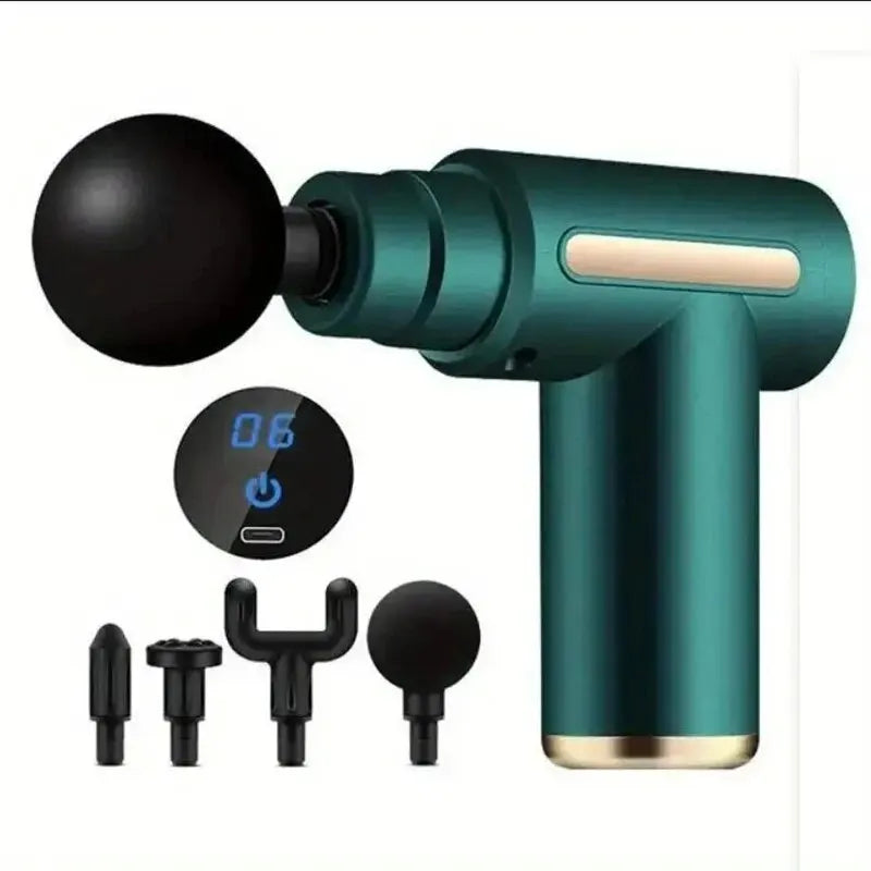 Mini Muscle Massage Gun – Portable Handheld Percussion Massager