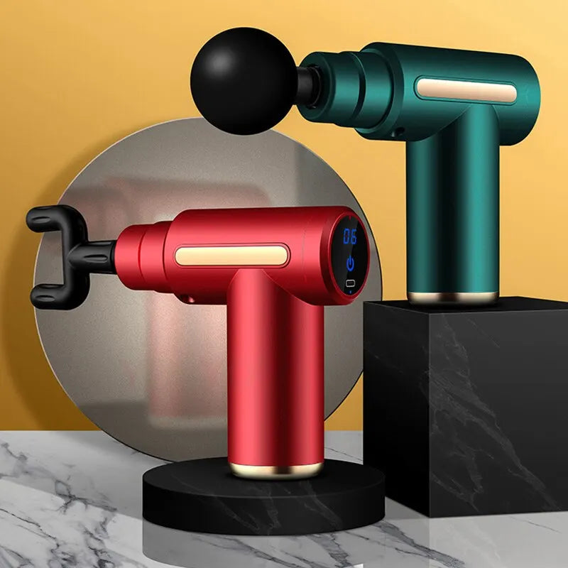 Mini Muscle Massage Gun – Portable Handheld Percussion Massager
