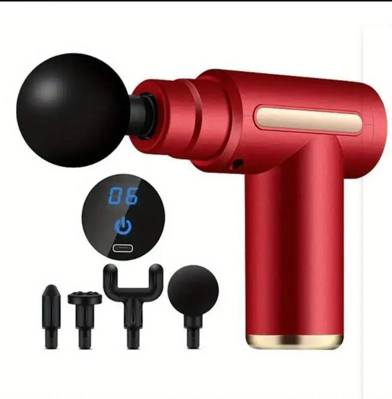 Mini Muscle Massage Gun – Portable Handheld Percussion Massager