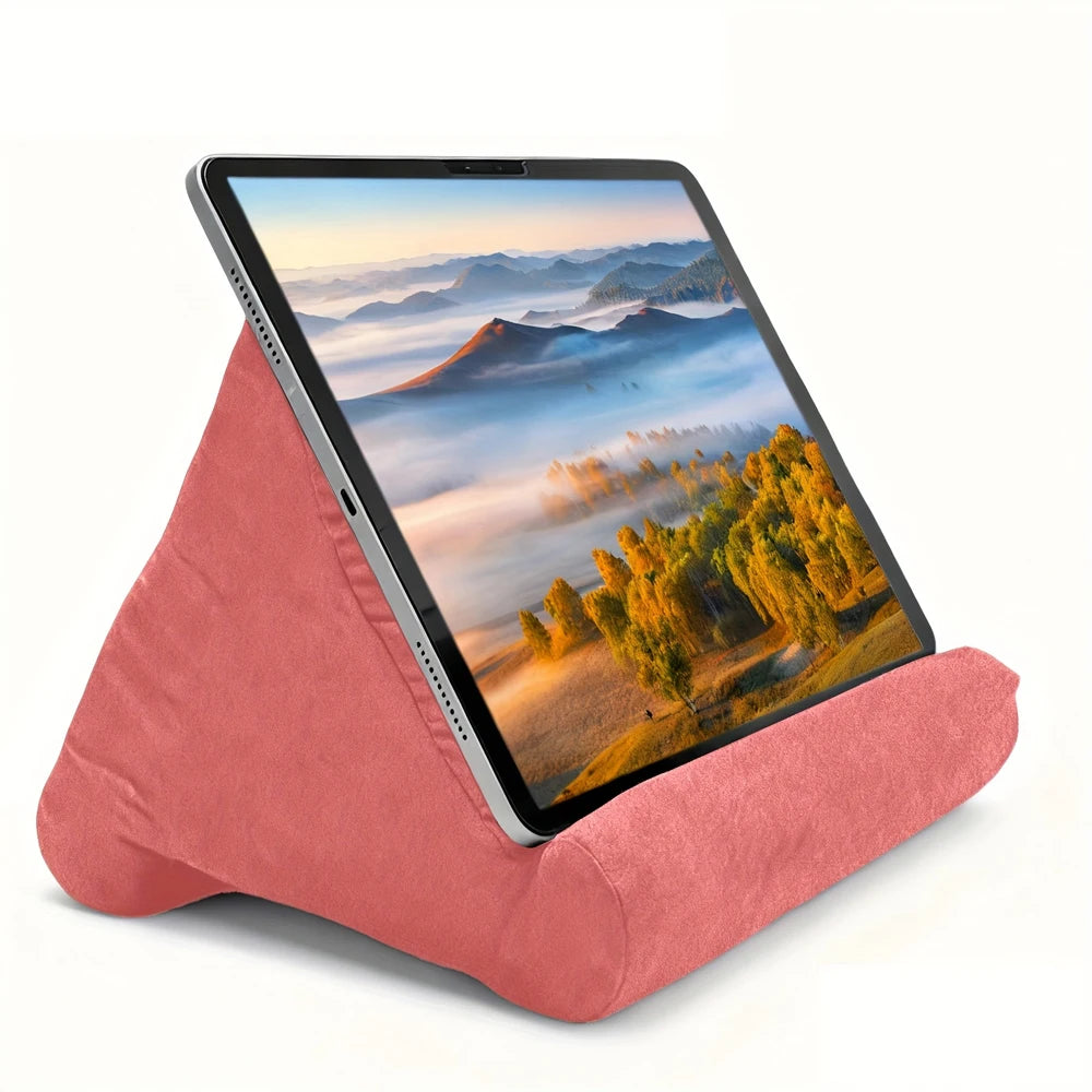 Multi-Angle Laptop & Tablet Pillow Stand – Soft Sponge Lap Desk