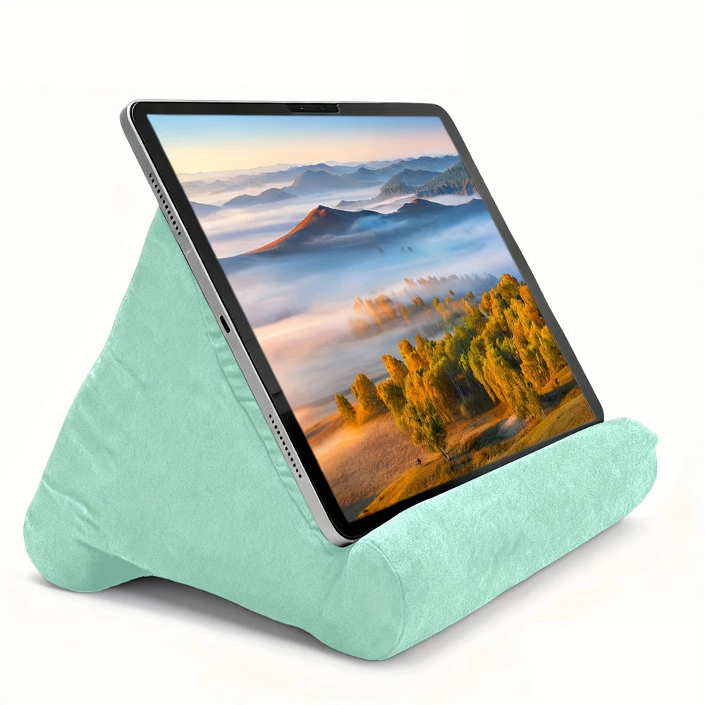 Multi-Angle Laptop & Tablet Pillow Stand – Soft Sponge Lap Desk