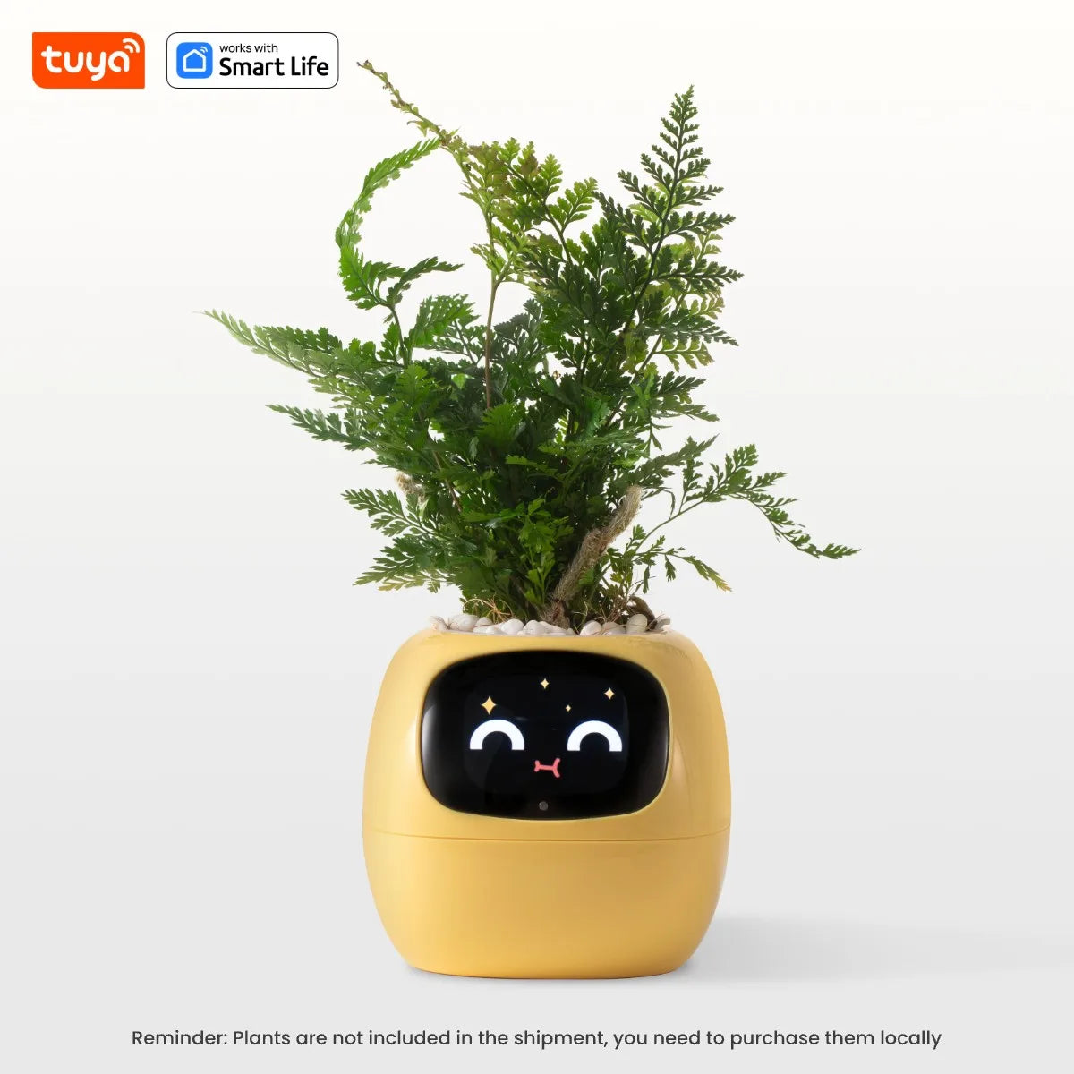 Ivy Smart Planter — AI Plant Care with 49+ Expressions & 7 Smart Sensors