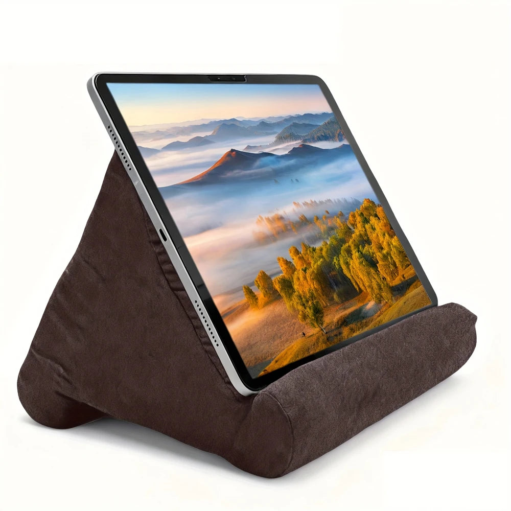 Multi-Angle Laptop & Tablet Pillow Stand – Soft Sponge Lap Desk