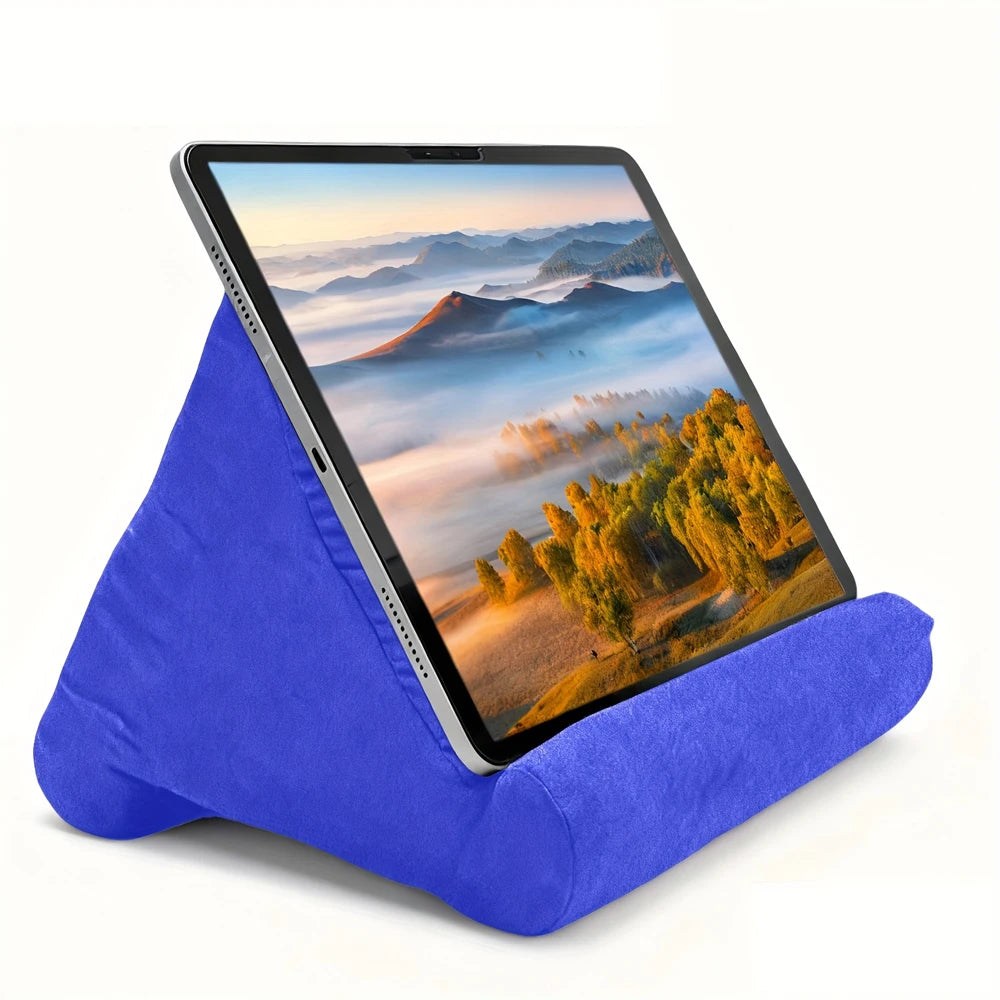 Multi-Angle Laptop & Tablet Pillow Stand – Soft Sponge Lap Desk