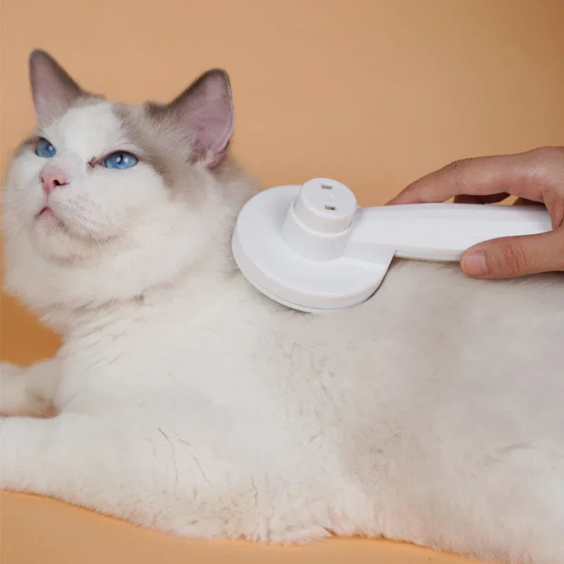 Pet Grooming Dematting Brush — Cat & Dog Hair Removal Comb