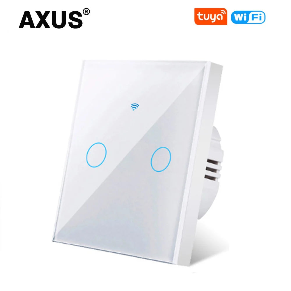 Smart WiFi Touch Light Switch — No Neutral Wire, Alexa & Google Home, RF433