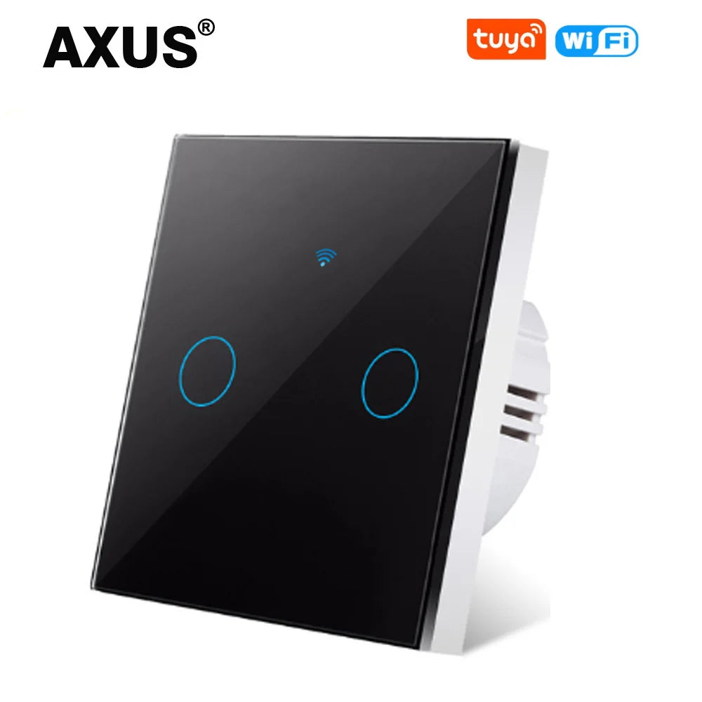 Smart WiFi Touch Light Switch — No Neutral Wire, Alexa & Google Home, RF433