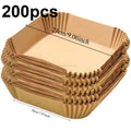 Air Fryer Parchment Paper Liners – Disposable, Non-Stick (Round & Square)