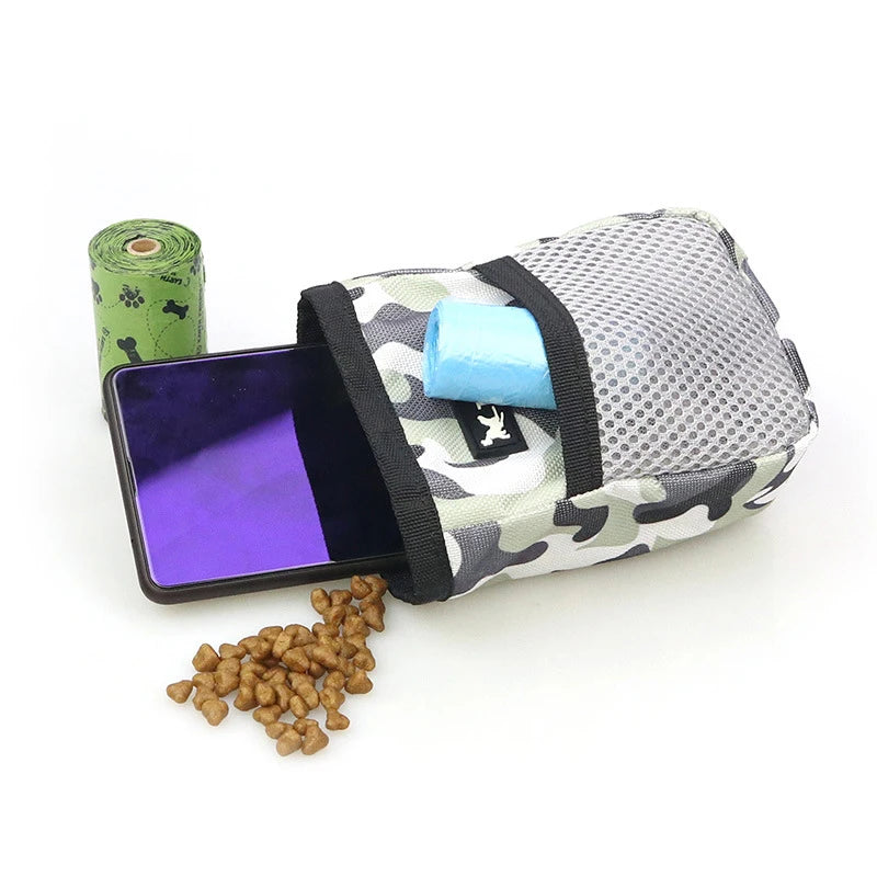 Dog Training Treat Pouch — Reward Waist Bag for Puppy Training