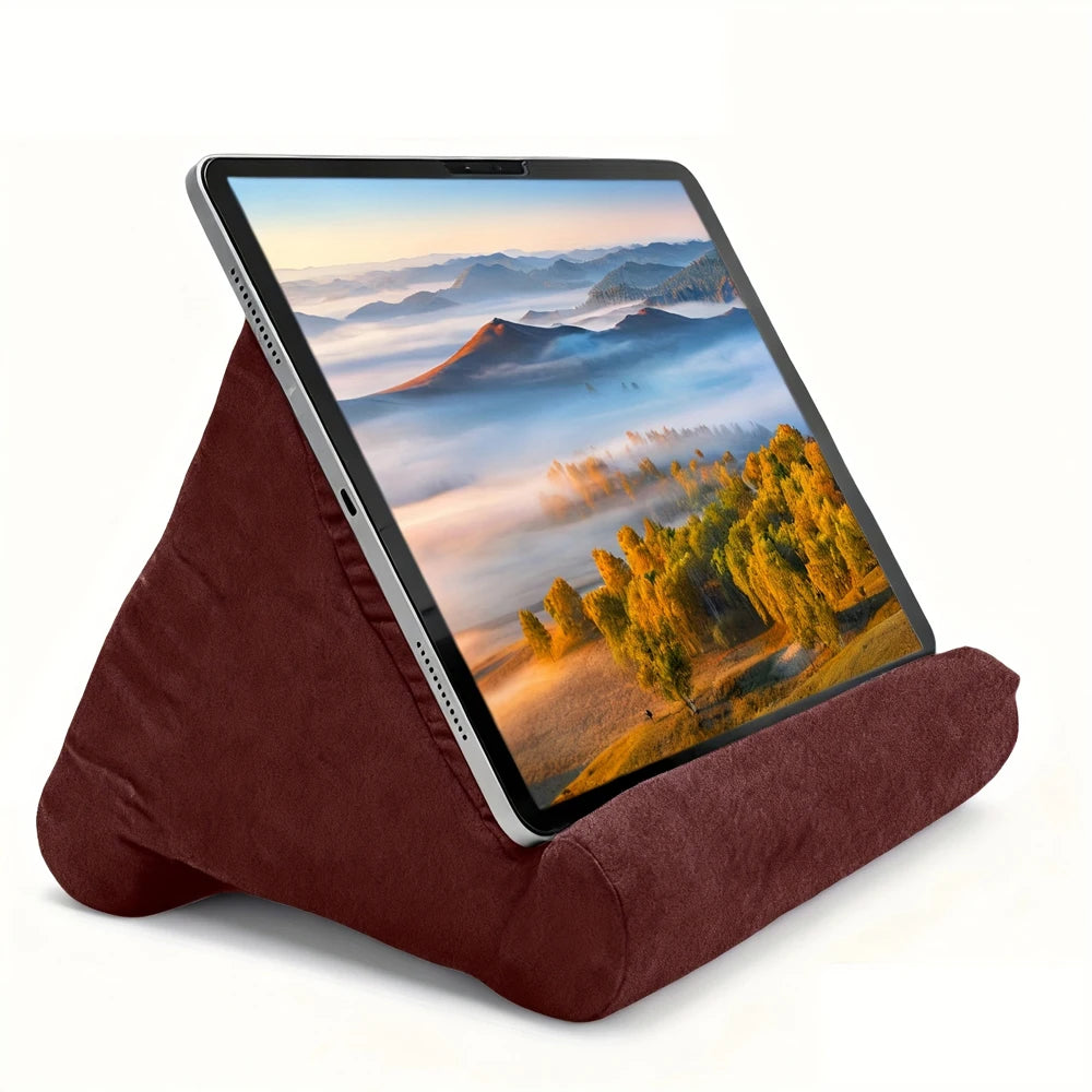 Multi-Angle Laptop & Tablet Pillow Stand – Soft Sponge Lap Desk