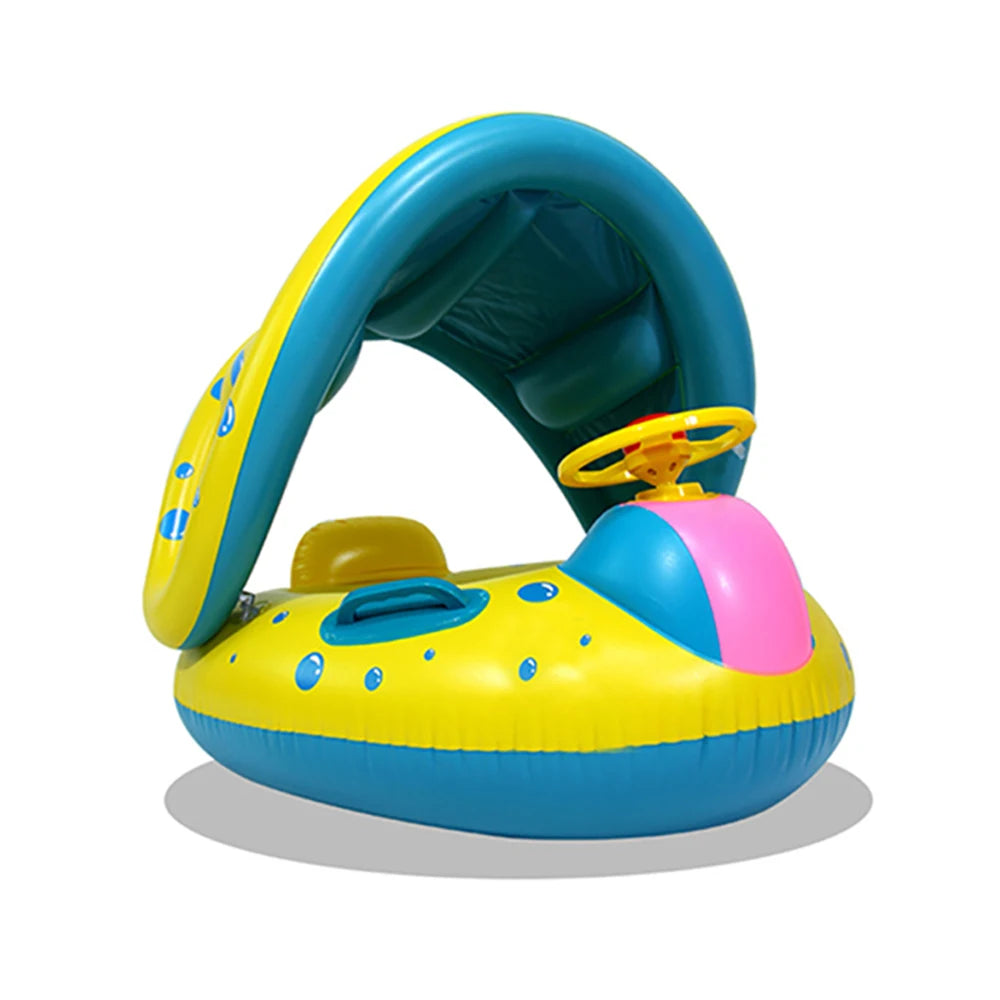 Sunny Swim Inflatable Baby Float Ring