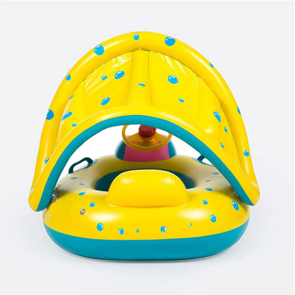 Sunny Swim Inflatable Baby Float Ring