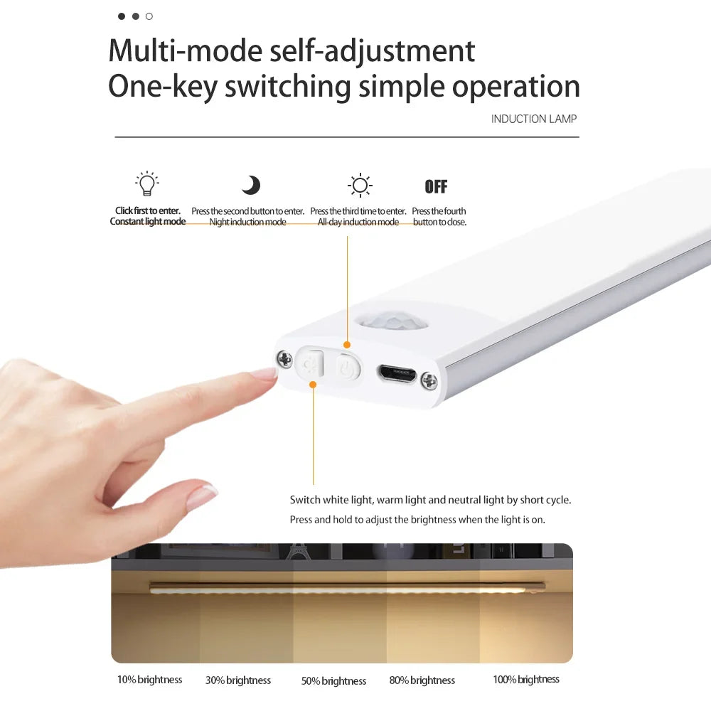 Glide Motion Under-Cabinet Light