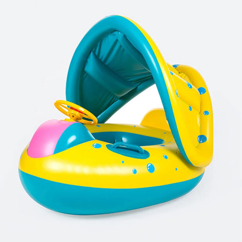Sunny Swim Inflatable Baby Float Ring