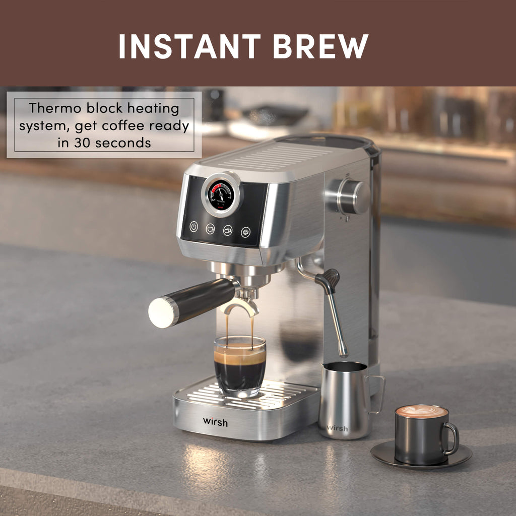 Wirsh Home Barista Plus Espresso Machine